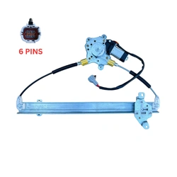 Front Left Electric Window Regulator With 6 Pins Motor for Nissan X-trail T30 01-07