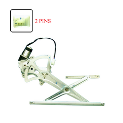 Front Left Electric Window Regulator With 2 Pins Motor for Toyota Corolla ZZE122 01-07 Vin:JTD