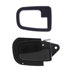 Right Black Inner Door Handle & Trim Cover Set for BMW 3 Series E36 92-99 Coupe/Conv