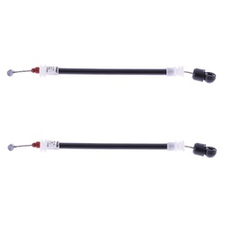 Set of 2 Rear LH+RH Outer Door Handle Carrier Cable for BMW X5 E53 00-07