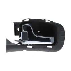 Front Left Chrome Facial, Textured Grey Base Inner Door Handle for Mercedes-Benz Vito W638 98-03