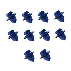 10pcs Blue Flare Retainer Clip for Toyota 75495-35010