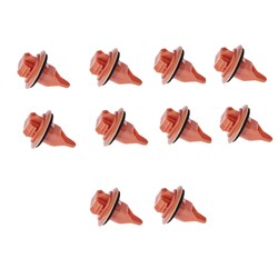 10pcs Orange Flare Retainer Clip for Toyota 75397-35010