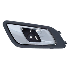 Chrome Lever Black Housing Rear Right Inner Door Handle for Ford Ranger PX 11-20