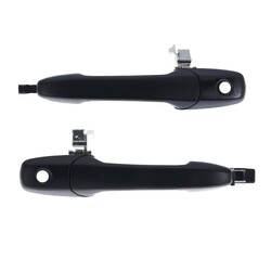 Door Handle Outer for Ford Ranger & Mazda BT50  06-11 Set 2 Black FRONT LH+RH