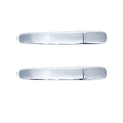 Set of 2 Rear Left & Right Chrome Outer Door Handle for Ford Ranger PX 11-22, Mazda BT50 UP/UR 11-20