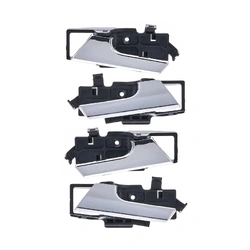 4pc Front Rear Left & Right Inner Door Handle Chrome for Holden Barina TK 2005-2011