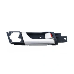 Rear Right Silver Facial, Textured Black Base Inner Door Handle for Holden Captiva CG 06-18 7-Seater