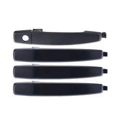 4pc Front, Rear Left + Right Outer Door Handle Texture Black for Holden Captiva CG5 CG7 2006 -2018