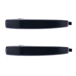 Set of 2 Rear LH+RH Textured Black Outer Door Handle for Holden Captiva CG 06-18