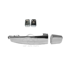 Chrome Front Left & Rear Outer Door Handle for Holden Captiva CG7 2006-2014