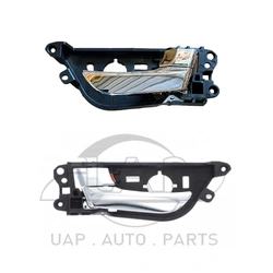 Door Handle Inner for Hyundai Veloster 11-17 Set of 2 Chrome FRONT LEFT+RIGHT