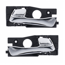 Door Handle Inner for Hyundai Accent RB 11-19 Set of 2 Chrome REAR LEFT+RIGHT