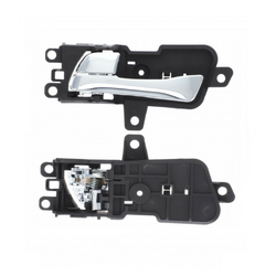 Chrome Front/Rear Left Inner Door Handle for Hyundai Sonata i45 2010-2014