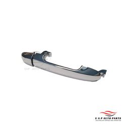 Left (Front=Rear) /Right Rear Chrome Outer Door Handle W/o Keyhole for Hyundai i20 PB 09-15