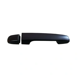 Front Left Primed Black Outer Door Handle Without Keyhole for Hyundai i20 PB 09-15