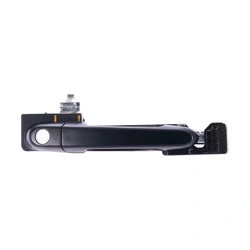 Front Right Textured Black Outer Door Handle Assembly With Keyhole for Hyundai Accent MC 05-09
