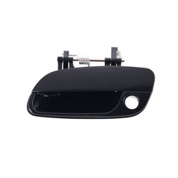 Front Left Smooth Black Outside Door Handle W/ Keyhole for Hyundai Elantra 01-06