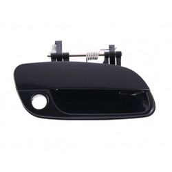 Smooth Black Front Right Outer Door Handle W/ Keyhole for Hyundai Elantra 01-06