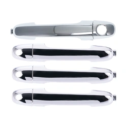 Door Handle Outer for Hyundai i30 FD 07-12 Set of 4 Chrome FRONT REAR LEFT+RIGHT