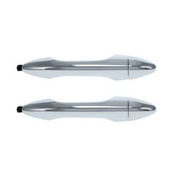 Set of 2 Rear LH+RH Chrome Outer Door Handle for Hyundai iX35 LM 09-15