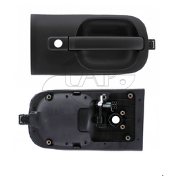 Black Front Right Outer Door Handle W/ Keyhole for HYUNDAI iLoad/iMax 08-On