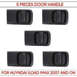 5pcs Primed Black RH Outer Sliding Door Handles for Hyundai iLoad iMax 07-on