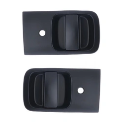 LEFT + RIGHT Set Outer Sliding Door Handle Black for Hyundai I800, Starex, H1 2007-