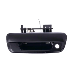 Smooth Black Tailgate Handle With Keyhole for Isuzu D-Max 06-12, Holden Rodeo RA 03-08, Colorado RC 08-12