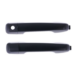 Door Handle Outer for Toyota Landcruiser J150 09-23 Set of 2 Black FRONT LH+RH