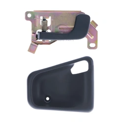 Door Handle Inner & Cover for Mitsubishi Canter 95-05 Set of 2 Grey FRONT LEFT