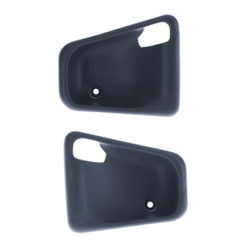 Set of 2 Front LH+RH Textured Grey Inner Door Handle Trim for Mitsubishi Fuso Canter 95-05