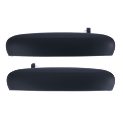 Door Handle Outer for Mitsubishi Mirage 2012-2020 Set of 2 Black FRONT=REAR LH+RH