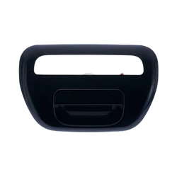 Smooth Black Tailgate Handle Cover & Lever for Mitsubishi Triton ML/MN 06-15