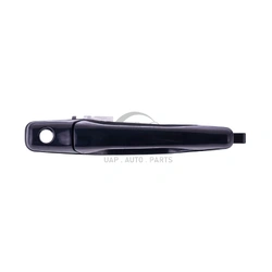 Front Right Smooth Black Outer Door Handle for Mitsubishi Lancer CG/CH 02-08, Outlander ZE/ZF 02-06