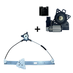 Front Left Electric Window Regulator With 6 Pins Motor for Mazda 3 BK 03-09