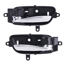 Door Handle Inner for Nissan Altima 13-17 Set of 2 Chrome FRONT=REAR LEFT+RIGHT
