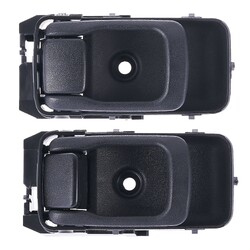 Door Handle Inner for Nissan Navara 97-15 Set of 2 Black FRONT=REAR LEFT+RIGHT