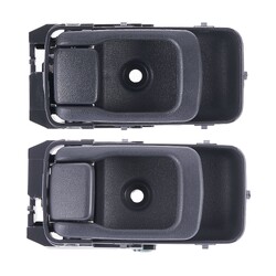 Door Handle Inner for Nissan Navara 97-15 Set of 2 Grey FRONT=REAR LEFT+RIGHT