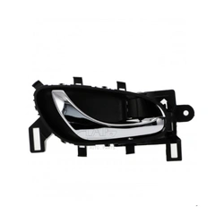 Front / Rear Right Chrome Facial, Textured Black Base Inner Door Handle for Nissan Navara D23 15-Current