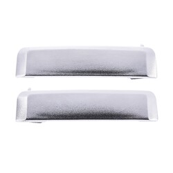 Door Handle Outer for Nissan Navara 86-97 Set of 2 Chrome FRONT LEFT+RIGHT