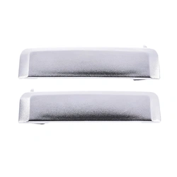 Door Handle Outer for Nissan Navara 86-97 Set of 2 Chrome FRONT LEFT+RIGHT