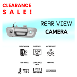 Chrome Tailgate Handle & Camera Kit for Nissan Navara D23 15-Current