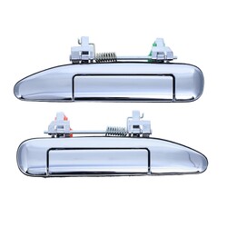 Door Handle Outer for Nissan Patrol 97-16 Set of 2 Chrome FRONT=REAR LEFT+RIGHT