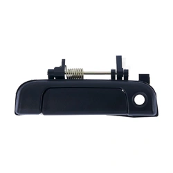 Front Left Textured Black Outer Door Handle With Keyhole for Toyota HiAce RZH 89-05