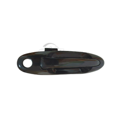 Door Handle Smooth Black Front Right Outer W/ Keyhole for Toyota Landcruiser J100 Series 98~07