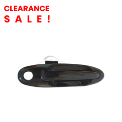 Front Right Smooth Black Outer Door Handle With Keyhole for Toyota Landcruiser J100 Series 98-07