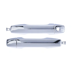 Door Handle Outer for Toyota Landcruiser J200 07-21 Set of 2 Chrome FRONT LH+RH