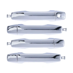Door Handle Outer for Toyota Landcruiser 200 07-21 Set 4 Chrome FRONT REAR LH+RH
