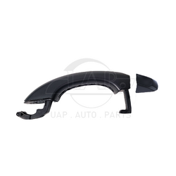 Primed Black Front = Rear Left Outer Door Handle for Volkswagen Amarok 2H 2010-2022